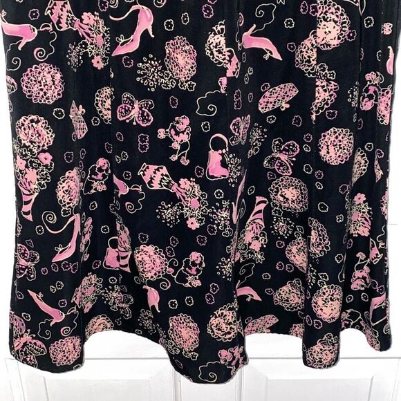 Dressbarn printed a-line skirt size 6 - Picture 3 of 8